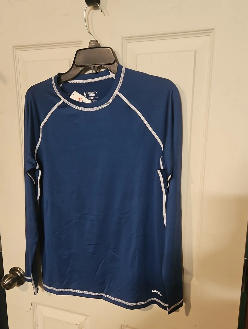 LIBERTY PRO YOUTH RASH GUARD/SWIM SHIRT: NEW WITH TAGS: DARK BLUE: SIZE XL